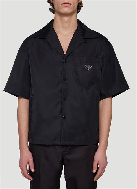 mens vintage prada shirt|prada cettire men's shirt.